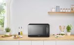 Panasonic Four à Micro-ondes et Gril avec Plateau Tournant, 31 litres, Aacier Inoxydable, 1000 W, GrilL 1100 W, 24 Programmes Auto, Écran LCD, Capteur Genius, Menu Junior, Noir – Image 3