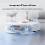 XIAOMI Robot Vacuum X20+, Station Tout-en-Un avec vidage, Lavage & séchage Auto, Aspiration 6000 Pa, évitement d’Obstacles S-Cross™, Navigation LDS, Commande vocale Via Mi Home – Image 5